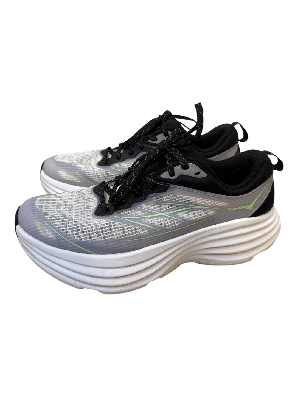 Hoka One Bondi 8 Caged Stealth Tech Sneakers Size 8.5